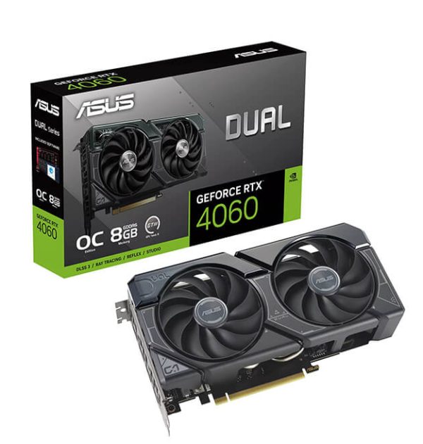 کارت گرافیک ایسوس مدل Dual RTX 4060 OC Edition 8G dual حافظه 8 گیگابایت