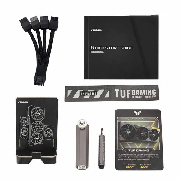 کارت گرافیک ایسوس مدل TUF Gaming GeForce RTX 4090 24GB حافظه 24 گیگابایت