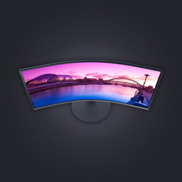 مانیتور خمیده سامسونگ مدل LS32C390EAMXUE سایز 32 اینچ