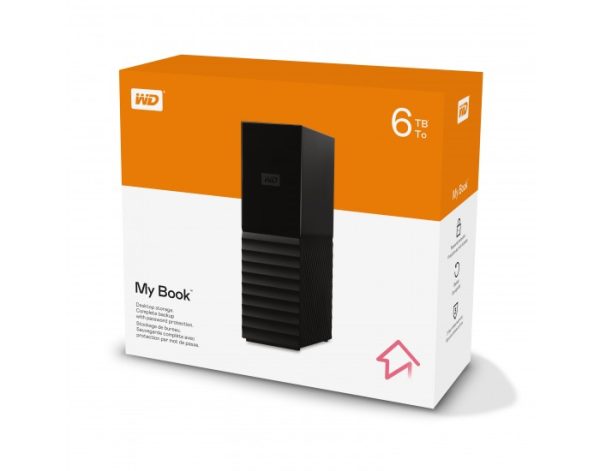هارد اکسترنال وسترن دیجیتال مدل My Book ظرفیت 6 ترابایت