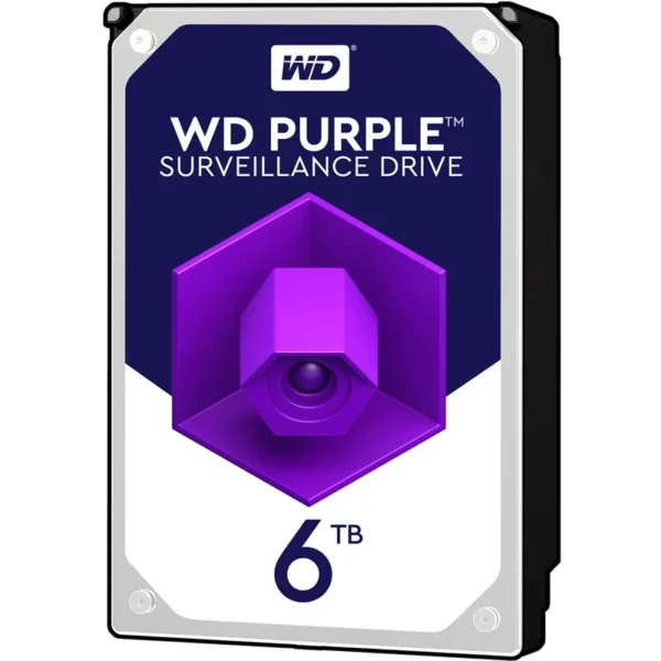 هارددیسک اینترنال وسترن دیجیتال سری Purple مدل WD10PURX ظرفیت 6 ترابایت