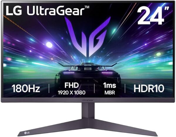 مانیتور 24 اینچ گیمینگ ال جی مدل LG UltraGear 24GS50F-B