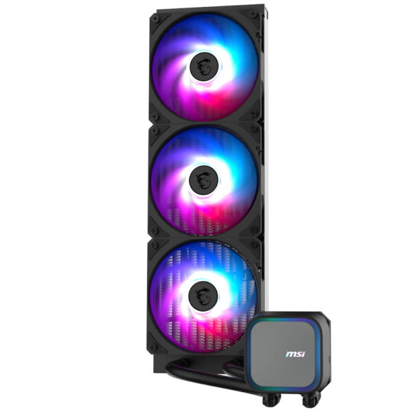 خنک کننده مایع پردازنده ام اس آی مدل MAG CORELIQUID A13 360 ARGB مشکی